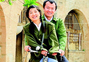 柳林80后小伙拍乡土婚纱照