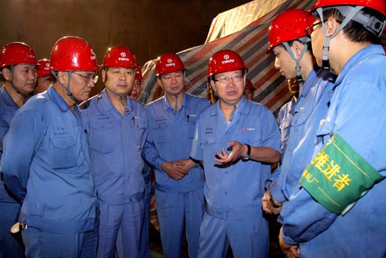 李晓波现场调研检修及在建工程