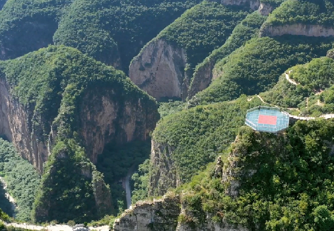 【“飞阅”中国】俯瞰通天峡：青山绿水、峡谷幽深
