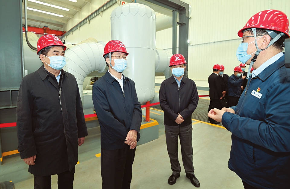 蓝佛安在太原市调研检查安全生产、能源保供和冬季供暖工作