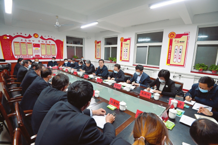 蓝佛安在忻州市宣讲党的十九届六中全会精神