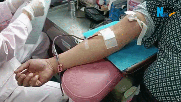 太原公交司机积极开展义务献血