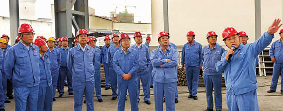 太钢&ldquo;十二五&rdquo;转型跨越发展重点项目巡视汇报会举行