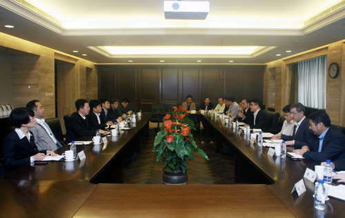 上海电气集团总裁黄迪南来访晋能集团